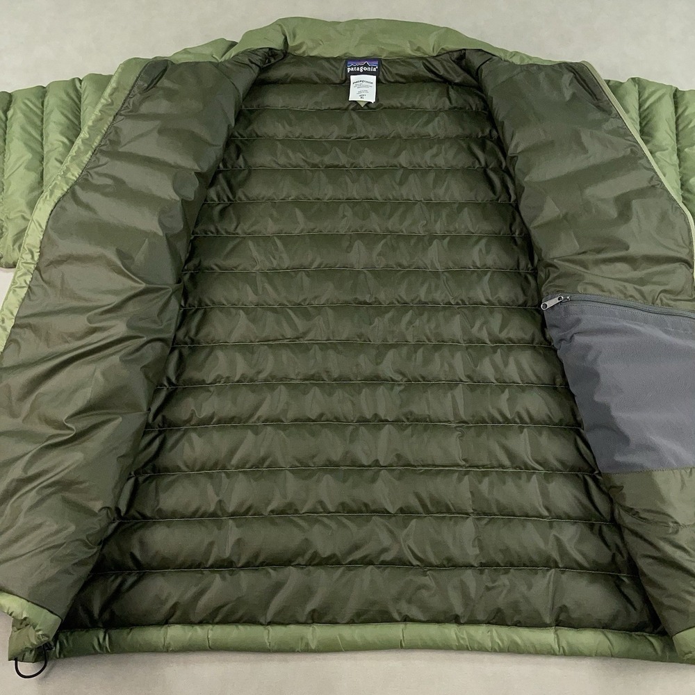 Vintage Patagonia Jacket Men's XL Green Goose Down Sweater Puffer Y2K 84673 - Picture 7 of 16